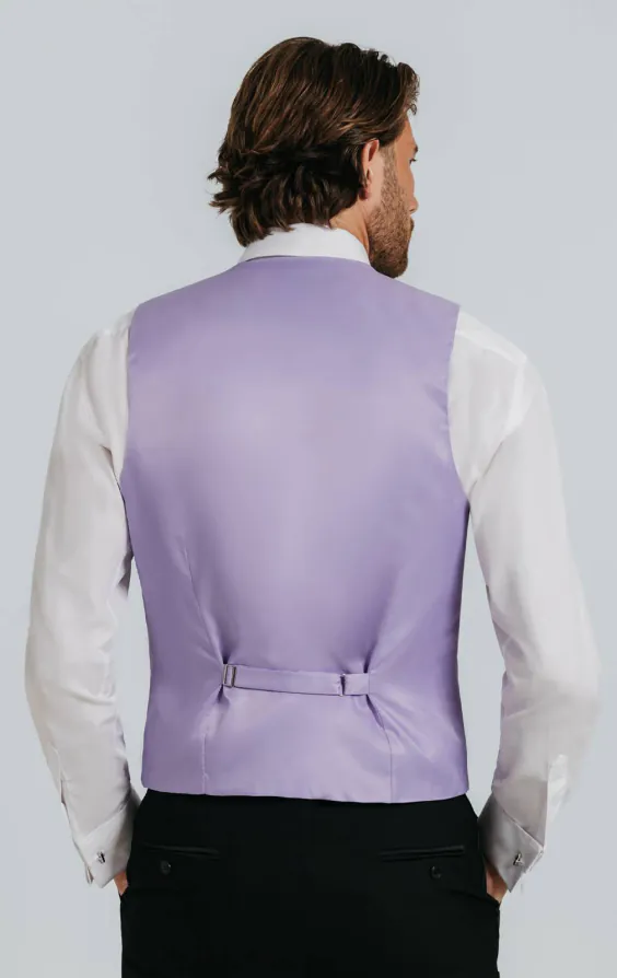 Gilet doupion lavande - photo 2