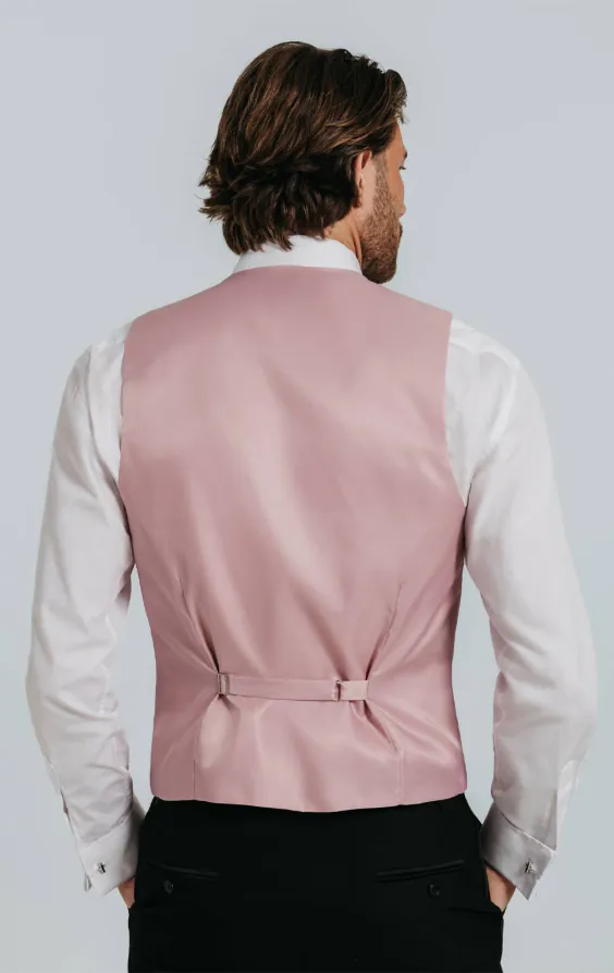 Gilet doupion rose - photo 2