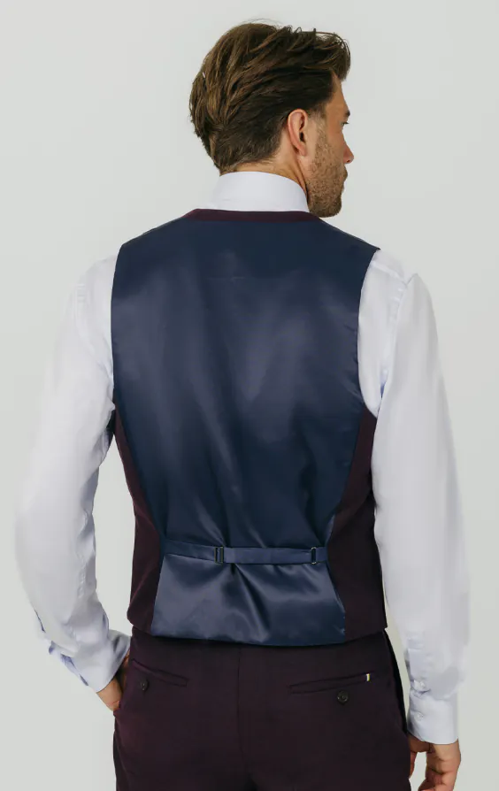 Gilet en croisé sergé mûre - photo 2 Gilet en croisé sergé mûre - photo 2