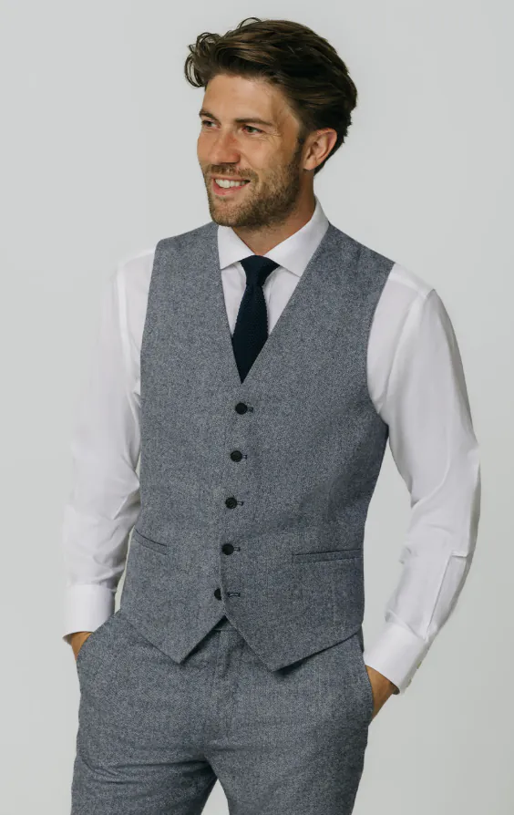 Veste de costume tweed Donegal bleu - photo 7 Veste de costume tweed Donegal bleu - photo 7
