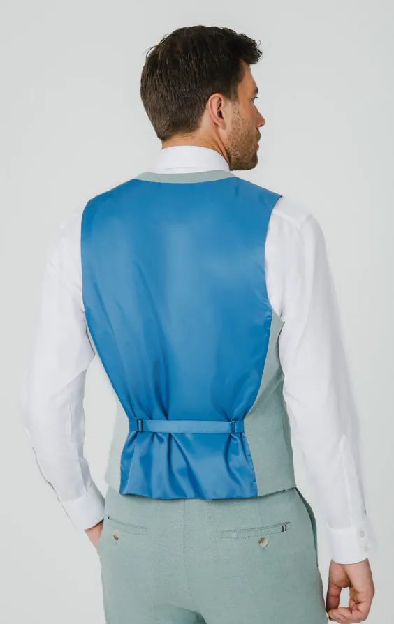 Gilet en hopsack vert menthe - photo 2 Gilet en hopsack vert menthe - photo 2