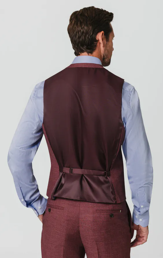 Gilet texturée mûrier - photo 2 Gilet texturée mûrier - photo 2