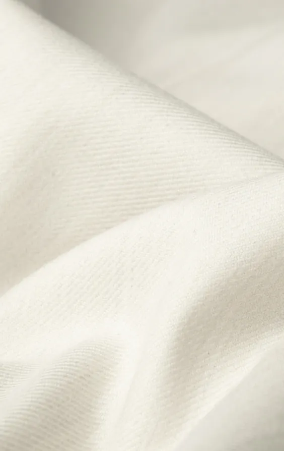 Veste de costume croisé en sergé blanc d'hiver avec revers en pointe - photo 6