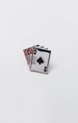 Badge de revers pour cartes d'as