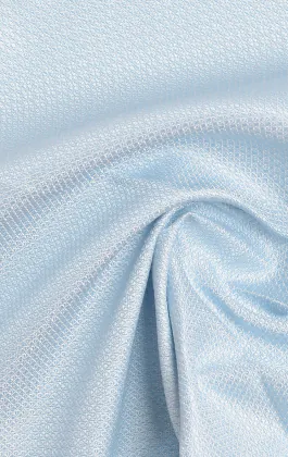 Pochette texturée à bleu clair