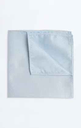 Pochette texturée à bleu clair