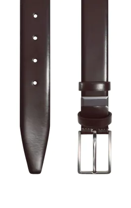Ceinture en cuir marron
