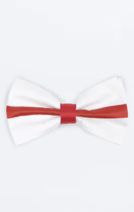Nœud Papillon Pré-Noué Motif Drapeau Croix de St George