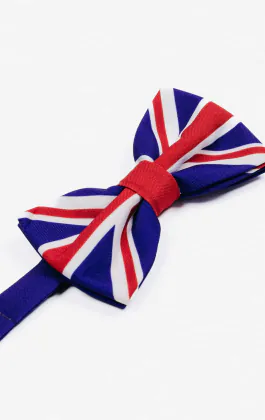 Nœud Papillon Pré-Noué Motif Union Jack