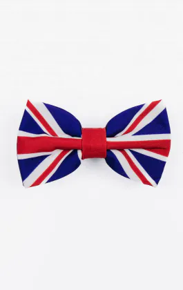Nœud Papillon Pré-Noué Motif Union Jack