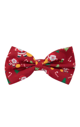 Nœud Papillon de Noël Pré Noué 'Joyeux Père Noël'
