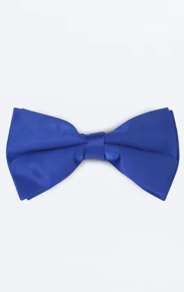 Nœud Papillon Bleu Roi (Pré-Noué & A Nouer)
