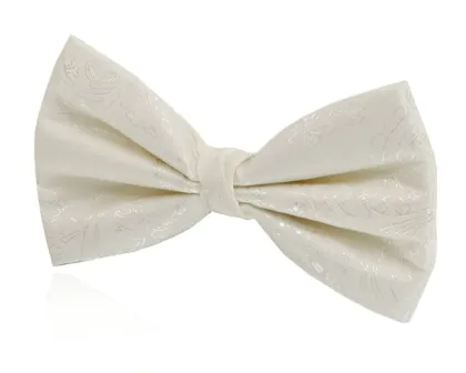 Nœud Papillon Ivoire Motif Cachemire Garçon