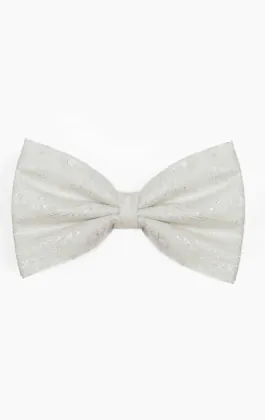 Nœud Papillon Motif Blanc
