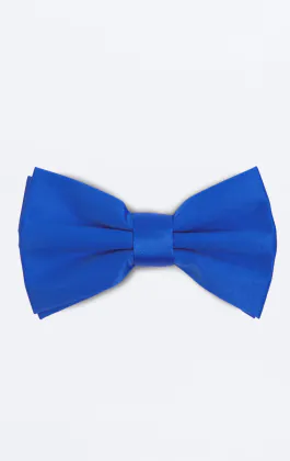 Nœud Papillon Bleu Pré-Noué
