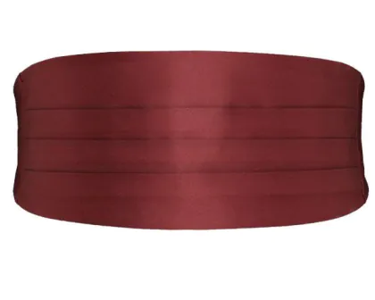 Ceinture de Smoking Bordeaux - Standard