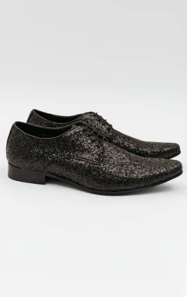 Chaussures à Paillettes Noires