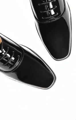 Chaussures Noires Garçon Classiques