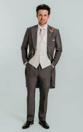 Jaquette gris argenté