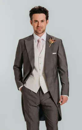 Jaquette gris argenté