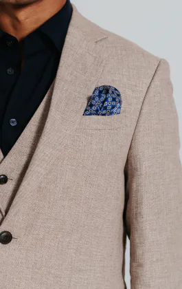 Veste en lin sable