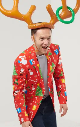 Veste noel homme hot sale