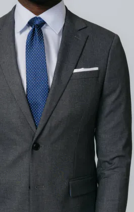 Veste de costume gris coupe slim