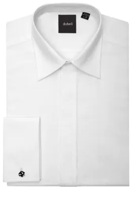 Chemise habillée unie, col standard