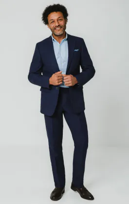 Chemise oxford bleu clair