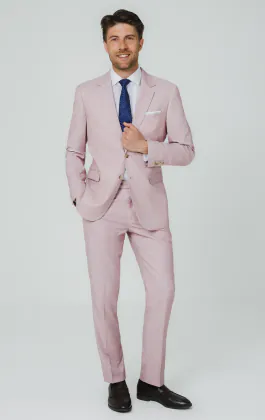Costume rose peau de requin
