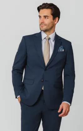 Costume bleu moyen