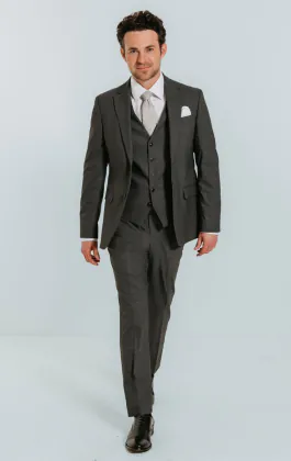 Costume 3 pièces gris