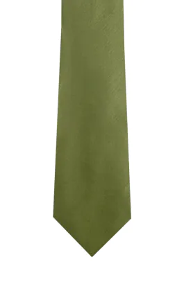 Cravate doupion vert