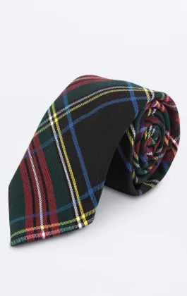 Cravate Vert Tartan