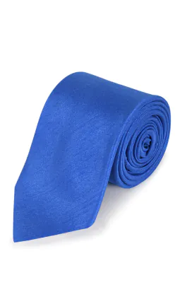 Cravate Doupion Bleu Roi