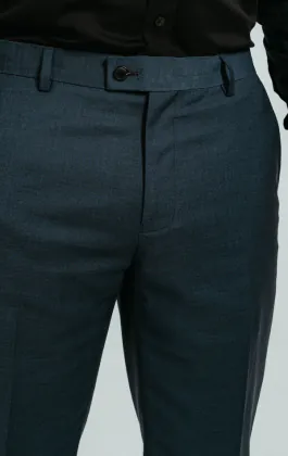 Pantalon de Costume Sarcelle