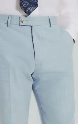 Pantalon de costume bleu clair