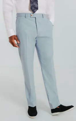 Pantalon de costume bleu clair