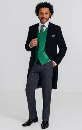 Gilet doupion vert anglais