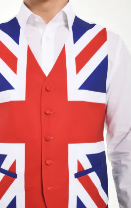 Gilet motif Union Jack
