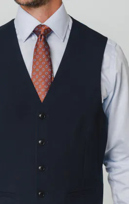 Gilet bleu marine