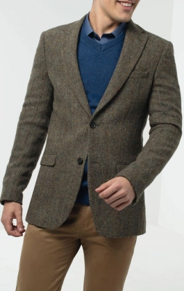 Veste tailleur en tweed à carreaux vichy Beverly - TAGLIATORE - ROSE - Bongénie